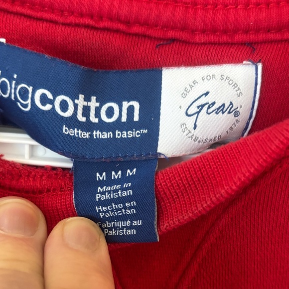 Central Missouri "Logo Hostory" Red Crewneck Sweater - Picture 2 of 7